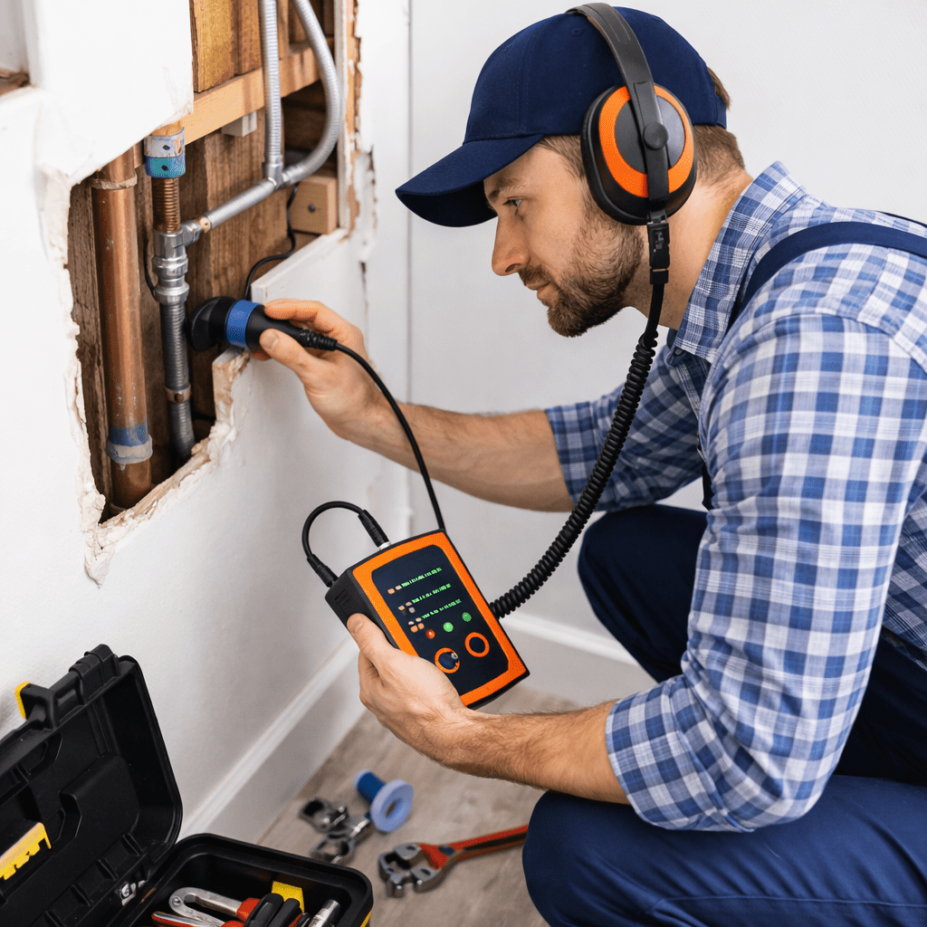 Detección de fuga de agua Detección de fuga de agua